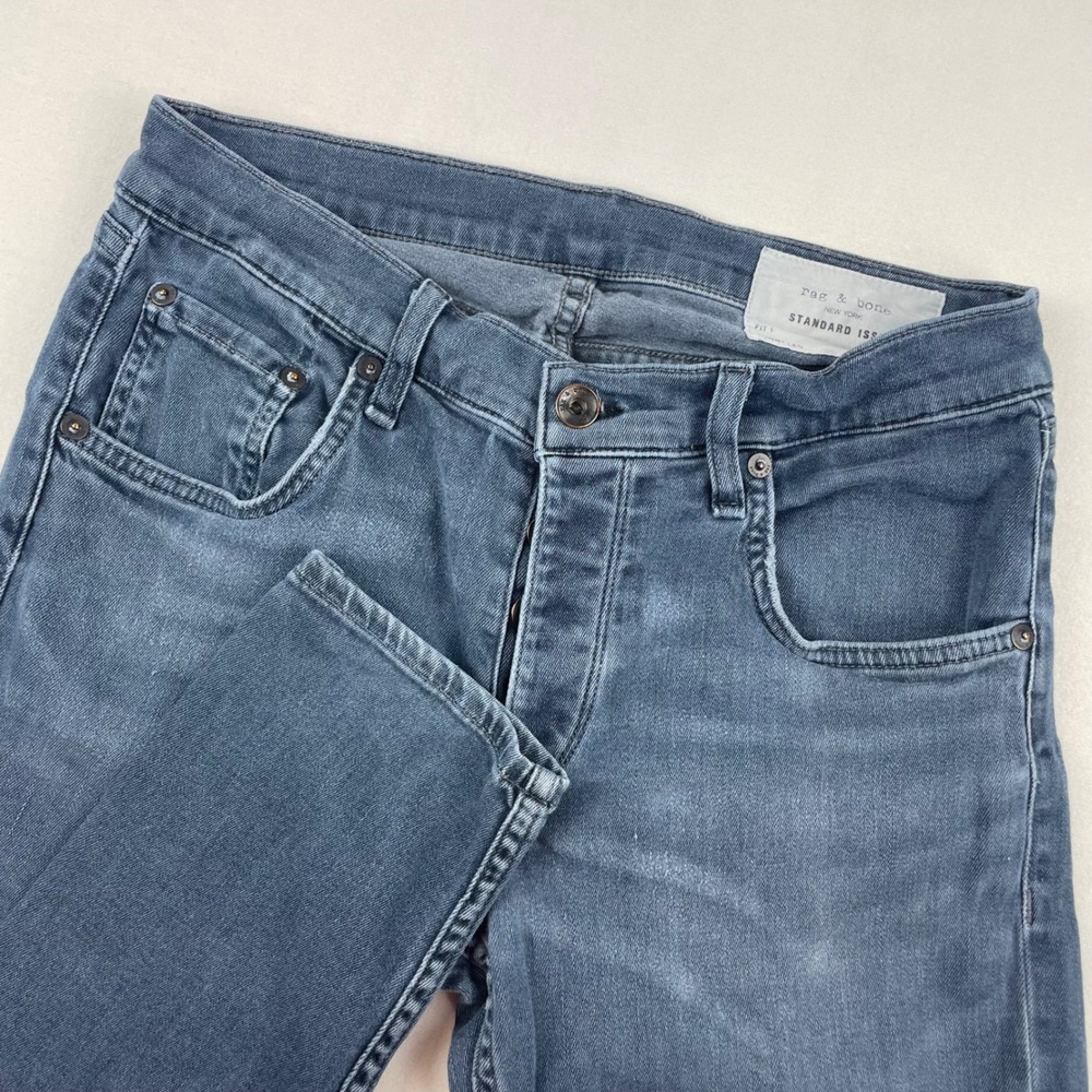 Rag & Bone Fit 1 Skinny Leg Jeans Mens 31 Richmond Blue M1224C933RIC Denim